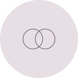 con mit zwei überlappenden Kreisen als Symbol für Austausch und strategische Kommunikation.