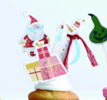 プラスチックピックとキャンドルのセット