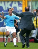 Heimtrikot. Sponsor Ina Assitalia (frühe Version).