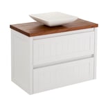 HAMPTON 900 + Hardwood top + CLASSIQUE 420 basin
