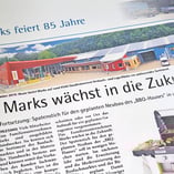 Presseartikel über die Marks GmbH & Co. KG