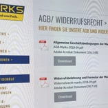 AGB/ Widerruf Marks GmbH & Co. KG