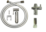 Handspray bidet with New Installation DIY Kit