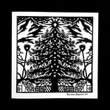 Weihnachtsbaum gedruckt