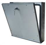 Système MPWD - Trappe pour façades, étanche à l'eau (pluie)