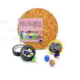 Bunte Pins in der Dose