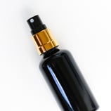 Spray Zerstäuber gold/schwarz