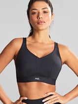 Ultra Perform non-padded sports bra in Black