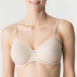 Perle T-Shirt Bras Cafe Latte