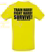 SC "Train Hard" Combatives Shirt (lime)