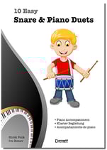 10 Easy Snare & Piano Duets
