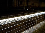 5m Lichtleisten für Doppelstabzäune, -gabionen