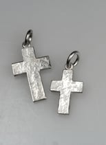"Kleine Augsburger", Kreuz groß, 925/- Sterling Silber