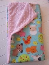 Kuscheldecke Farmtiere