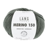 Merino 150, dunkel olive, 0098