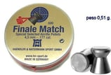 Piombini 4.5mm H&N Finale Match pellets carabina aria compressa plombs kulgen balines