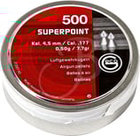 Piombini 4.5mm Geco Superpoint per carabina aria compressa pellets plombs balines kulgen