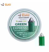 Piombini 5.5mm Elko Green in acciaio per carabina aria compressa balines pellets kulgen plombs