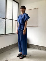 コットンリネンイージーパンツ