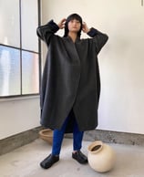 ウールコクーンコート