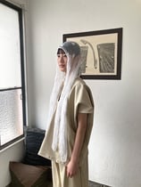 オーガニックコットンデニムトップス