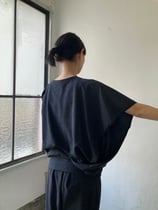 鹿の子アシメトリートップス