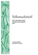 Volksmusikstückl für 2 Okarinas oder andere Instrumente (OK-213)