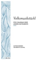 Volksmusikstückl für 2 Okarinas oder andere Instrumente (OK-214)