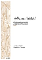 Volksmusikstückl für 2 Okarinas oder andere Instrumente (OK-203)