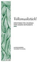 Volksmusikstückl dreistimmig für 2 Okarinas oder andere Instrumente (OK-208)