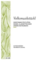 Volksmusikstückl für 2 Okarinas oder andere Instrumente (OK-206)