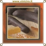 BASTONCINI DI ARANCE CANDITE RICOPERTE AL CIOCCOLATO