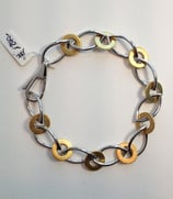 Bracelet WG + GG 18K