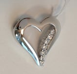 Herz WG 18K Zirkonia