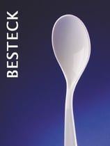 Löffel SAN 190 mm weiss