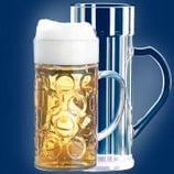 Masskrug 1l & Doppler 2l SAN mit Eichung