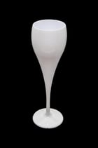 Prosecco-Glas 0.1l SAN weiss und schwarz