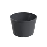 Mehrweg Multicup PP schiefergrau in 2 Grössen für Suppen, Müsli, Eis mit passendem Deckel