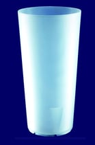 Barbecher / Festivalbecher 0.25l PP stapelbar Oberfläche gefrostet geeicht