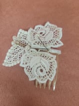 Haarspange gehäkeln