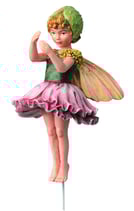 Flower Fairy mit Stab Mohnblüte