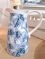 BRAND NEW Blue Monstera Jug