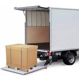 Plus value camion à hayon pour livraison de collecteur géothermique.