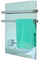 Acso Dynaver miroir 372 024 radiateur electrique en verre radiant mural/sol