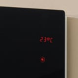 Olsberg 15/3372 ORAYONNEplus 2000W radiateur electrique en verre mural noir