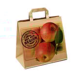 Papiertragetasche "Apfel - Aus der Region" nassfest