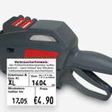 Starterset XL1: 1 Eierauszeichner + 30 Rollen Etiketten