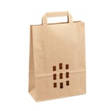 Papiertragetasche "9 Loch" groß