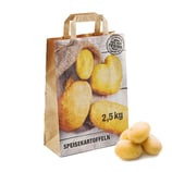 Papiertragetasche "Speisekartoffeln - Aus der Region" 2,5 kg