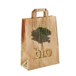 Papiertragetasche "bio" nassfest
